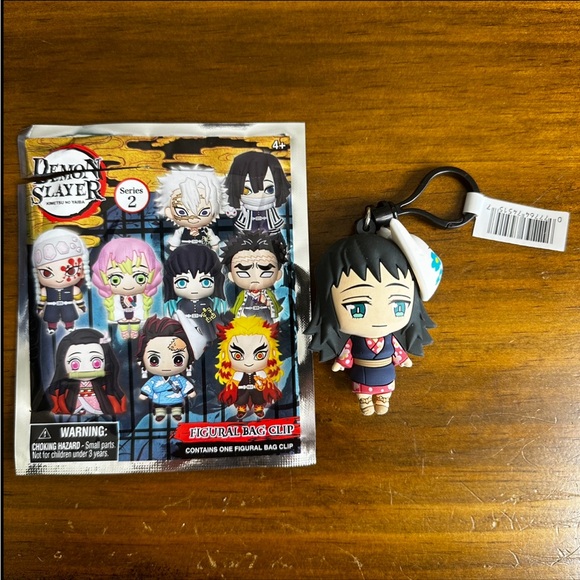 Demon Slayer Figural Bag Clip Keychain - Picture 2 of 5
